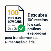 Imagem do produto "100 Receitas Low Carb para o Dia a Dia"