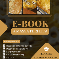 Imagem do curso A MASSA PERFEITA: A MELHOR RECEITA PARA SE GANHAR DINHEIRO COM EMPADAS! Comece agora seu negócio!