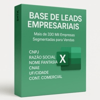 Imagem do curso Base de Leads Empresariais – Mais de 330 Mil Empresas Segmentadas