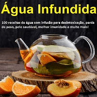 Imagem do produto Água Infundida 100 receitas de água com infusão para desintoxicação, perda de peso, pele saudável, melhor imunidade e muito mais!