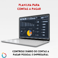 Imagem do produto Planilha para Contas a pagar