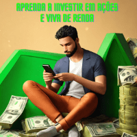 Imagem do produto APRENDA A INVESTIR EM AÇÕES E VIVA DE RENDA