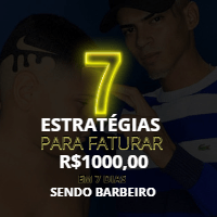 Imagem do curso 7 ESTRATÉGIAS PARA FATURAR R$1000,00 EM 7 DIAS SENDO BARBEIRO