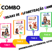 Imagem do produto COMBO TRILHAS DE ALFABETIZAÇÃO 1, 2, 3 E 4_LÍNGUA PORTUGUESA