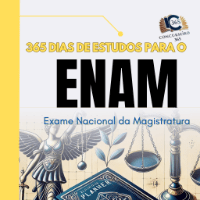 Imagem do curso 365 DIAS DE ESTUDOS PARA O ENAM - EXAME NACIONAL DA MAGISTRATURA