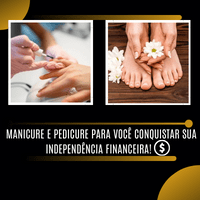 Imagem do produto manicure e pedicure: faça sua arte em unhas