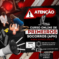 Imagem do curso CURSO DE PRIMEIROS SOCORROS PARA HIPNÓLOGOS (CLÍNICA/PALCO/STREET)