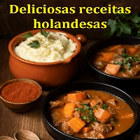Imagem do curso Deliciosas receitas holandesas Um livro de receitas completo com deliciosas ideias de pratos holandeses!