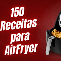 Imagem do produto 150 Melhores Receitas na Air Fryer - Super Fácil com 80% Desconto