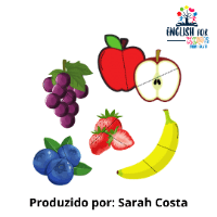 Imagem do produto Fruit Puzzle - Atividade em inglês para crianças - EFK