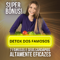 Imagem do curso Detox dos Famosos: 7 Famosos e seus cardápios altamente eficazes