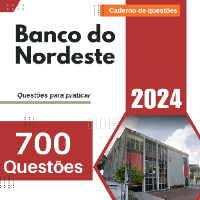 Imagem do produto Caderno de questões: concurso BNB 2024