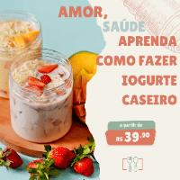 Imagem do curso Aprenda fazer Iogurte Caseiro