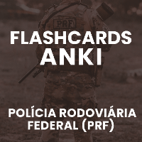 Imagem do curso (PRF) Polícia Rodoviária Federal - Flashcards e Questões no Anki