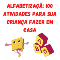 Imagem do curso alfabetização 100 atividades para sua criança