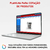 Imagem do produto Planilha para cotação de produtos