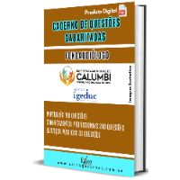 Imagem do produto CADERNO DE QUESTÕES GABARITADAS: FONOAUDIÓLOGO, IGEDUC CALUMBI-PE