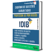 Imagem do curso CADERNO DE QUESTÕES GABARITADAS: PROFESSOR DE PORTUGUÊS, IDIB