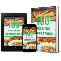 Imagem do produto Ebook 100 Receitas Nordestinas.