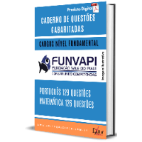 Imagem do curso CADERNO DE QUESTOES GABARITADAS CARGOS DE NIVEL FUNDAMENTAL FUNVAPI
