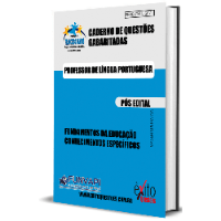 Imagem do curso CADERNO DE QUESTÕES GABARITADAS: PROFESSOR LÍNGUA PORTUGUESA, FRANCISCO SANTOS PI 2023