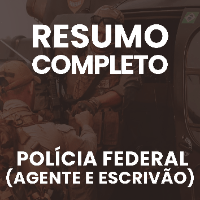 Imagem do produto (PF) Polícia Federal  - Resumo Completo para Agente e Escrivão (PÓS-EDITAL)
