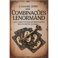 Imagem do produto O Grande Livro das Combinações Lenormand – Guia Completo das Interpretações das 36 Cartas em Pares