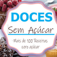 Imagem do curso 100 receitas das melhores sobremesas zero açúcar pra comer sem culpa