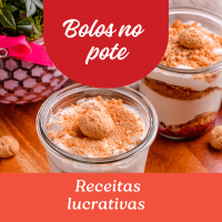 Imagem do curso Bolos de pote - Receitas lucrativas