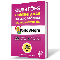 Imagem do produto Questões Comentadas da Lei Orgânica de Porto Alegre