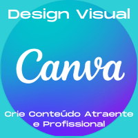 Imagem do curso CURSO CANVA Design Visual Crie Conteúdo Atraente e Profissional.