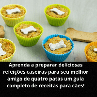Imagem do produto Aprenda a preparar deliciosas refeições caseiras para seu melhor amigo de quatro patas um guia completo de receitas para cães!