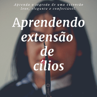 Imagem do curso ebook:Aprendendo extensão de cílios