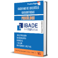 Imagem do produto CADERNO DE QUESTÕES GABARITADAS: PSICÓLOGO, IBADE