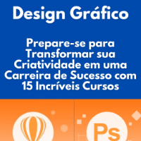 Imagem do produto KIT DESIGN MASTER: 15 CURSOS DE DESIGN GRÁFICO COM 300 HORAS PARA VOCÊ DOMINAR AS FERRAMENTAS CRIATIVAS DO MERCADO