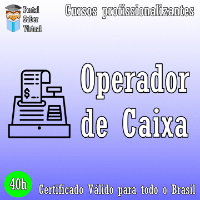 Imagem do produto Curso de Operador de caixa
