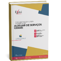 Imagem do produto CADERNO DE QUESTÕES GABARITADAS: AUXILIAR DE SERVIÇOS GERAIS, CONSULPAM