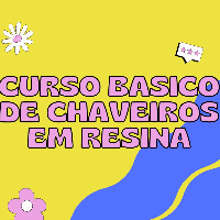 Imagem do produto Curso básico chaveiros e peças em resina