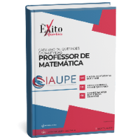 Imagem do produto CADERNO DE QUESTÕES GABARITADAS: PROFESSOR DE MATEMÁTICA IAUPE