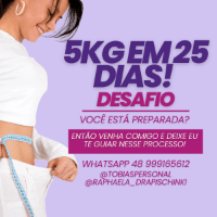 Imagem do produto Desafio 5kg em 25 dias!
