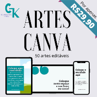 Imagem do curso CGK - Artes prontas no Canva