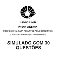 Imagem do curso 02 Simulados - Unicamp Nível Médio - Técnico em Administração