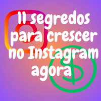Imagem do curso 11 segredos para crescer no Instagram