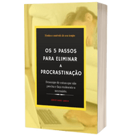Imagem do produto 05 PASSOS PARA SE LIVRAR DA PROCRATINAÇÃO