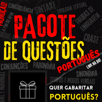 Imagem do produto PACOTE DE PORTUGUÊS +200 QUESTÕES