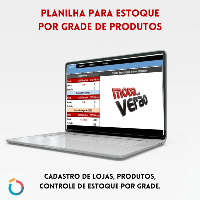 Imagem do produto Planilha de Estoques por Grade