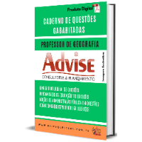 Imagem do curso CADERNO DE QUESTÕES GABARITADAS: PROFESSOR DE GEOGRAFIA, ADVISE