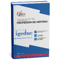 Imagem do curso CADERNO DE QUESTÕES GABARITADAS: PROFESSOR IDE HISTÓRIA, IGEDUC.