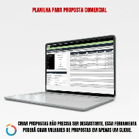 Imagem do produto Planilha para Proposta Comercial