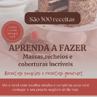 Imagem do produto 500 receitas para você arrasar na confeitaria!